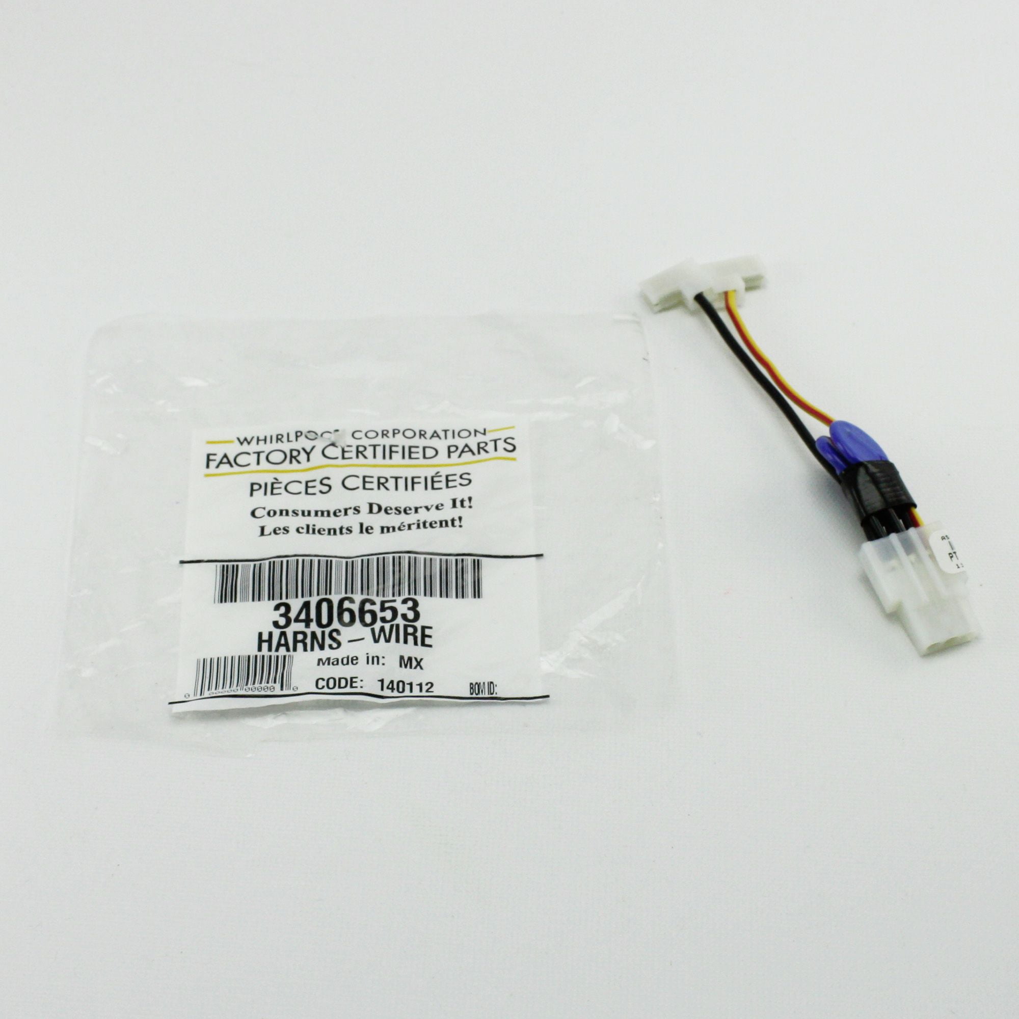 whirlpool wp3406653 clothes dryer moisture sensor wire harness Thermostat for Whirlpool Dryer whirlpool wp3406653 clothes dryer moisture sensor wire harness walmart com